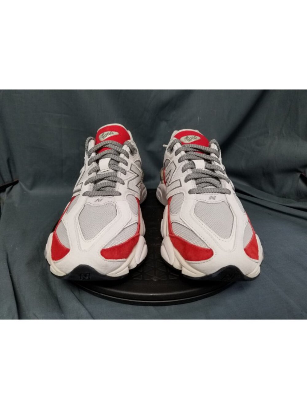 New Balance 9060 Sneakers White Red U9060jbe Men's Size 11.5 New No Box! View 3